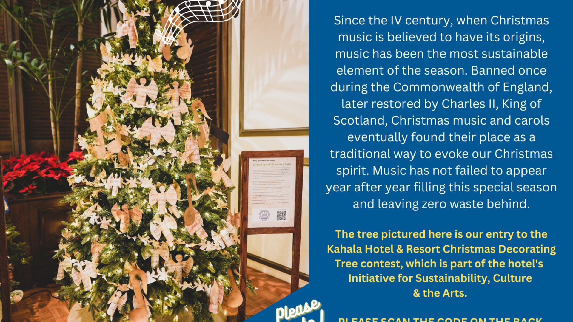 Christmas Tree Decorating Contest at Kahala Hotel and Resort