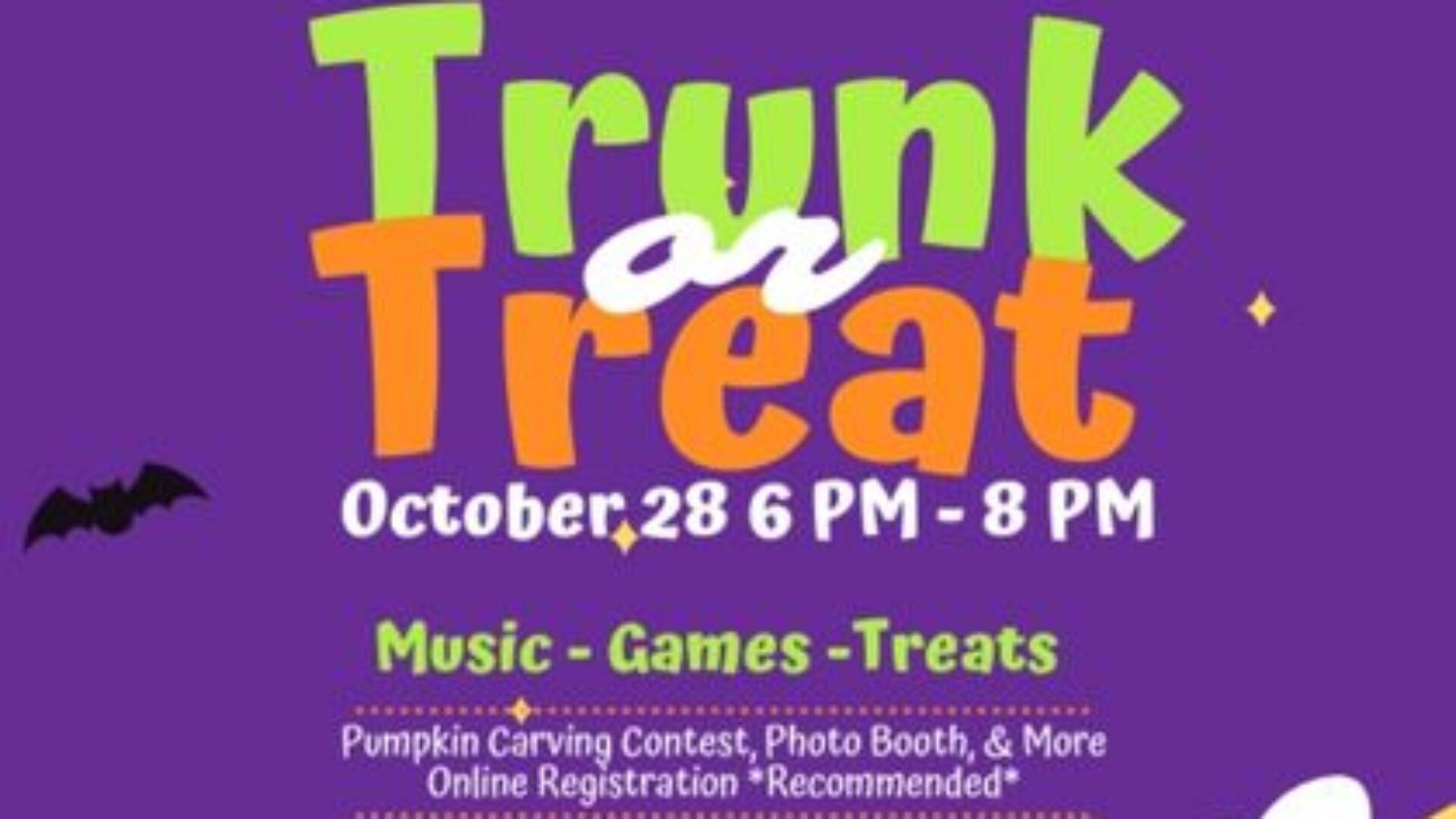 Trunk or Treat • FOOD Pre-order Form
