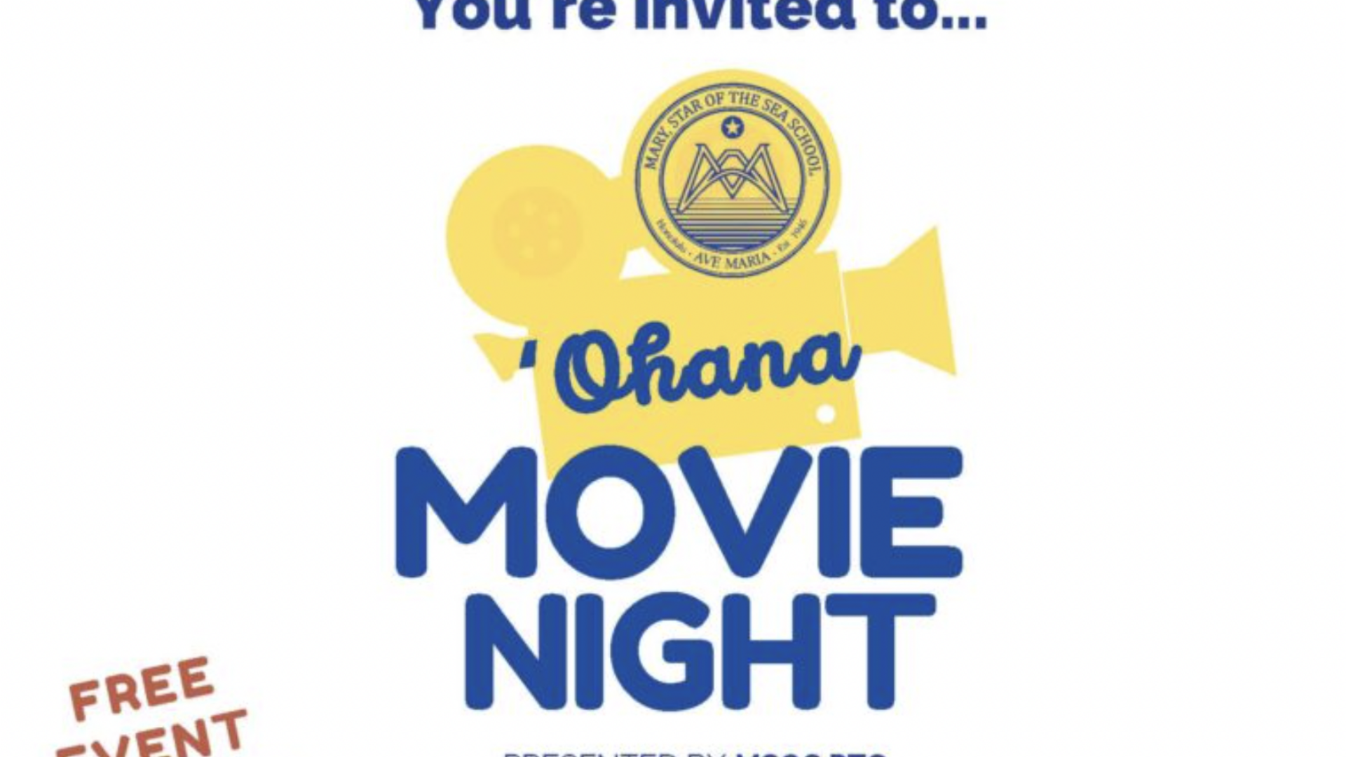 Ohana Movie Night • RSVP