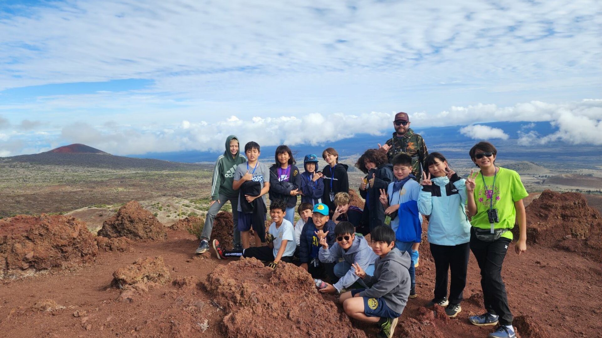 Fifth Grade – Annual Big Island Trip erupted with learning, bonding, and fun!