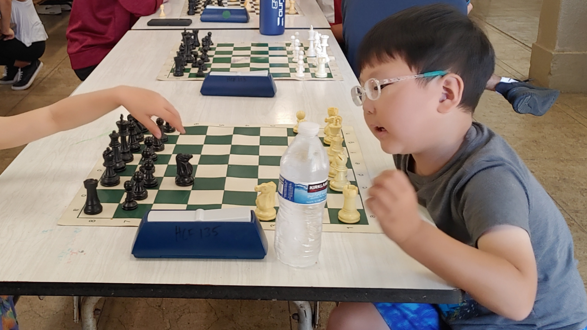 First Grader, Henry Cho takes 3rd place in Chess Tournament!